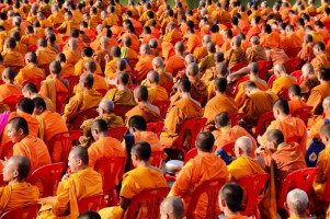 Молебен в честь 2600-летия просветления Будды